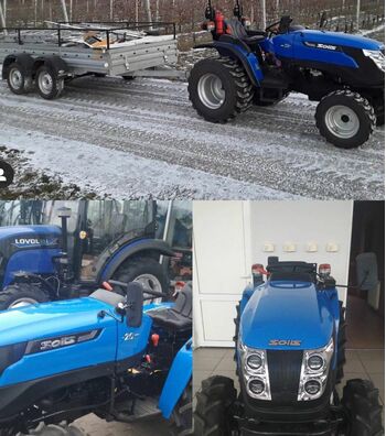 В январе поступление тракторов Solis