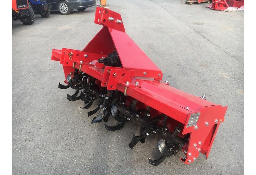 Почвофреза 1GQN-120 захват 1,1м. (красная, ножи 195), изображение 3