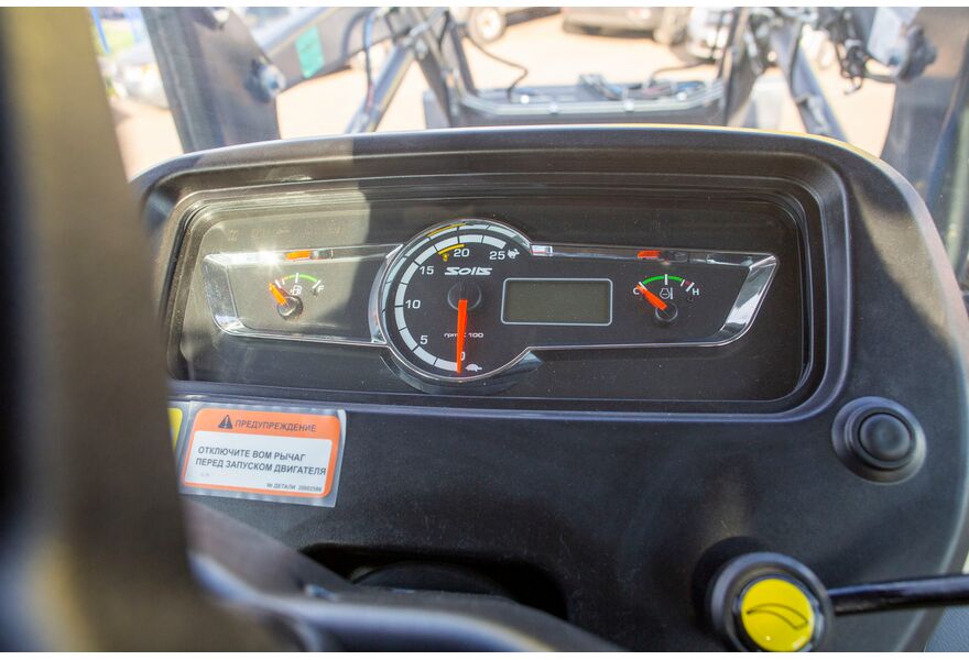 Минитрактор Solis 50 с кабиной с ПСМ, изображение 7 от магазина ТД Уралец Минитрактор Solis 50 с кабиной с ПСМ, изображение 7