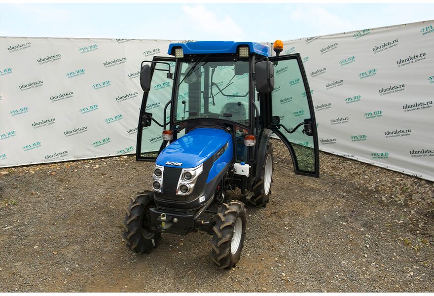 Минитрактор Solis 26 с кабиной с ПСМ, изображение 3 от магазина ТД Уралец Минитрактор Solis 26 с кабиной с ПСМ, изображение 3