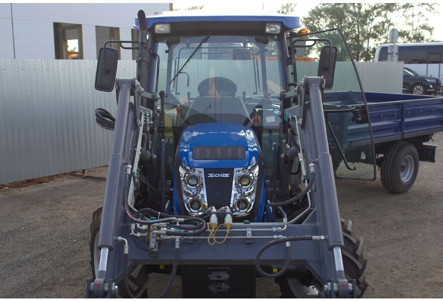 Минитрактор Solis 50 с кабиной с ПСМ, изображение 5 от магазина ТД Уралец Минитрактор Solis 50 с кабиной с ПСМ, изображение 5