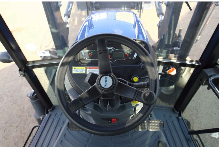 Минитрактор Solis 50 с кабиной с ПСМ, изображение 6 от магазина ТД Уралец Минитрактор Solis 50 с кабиной с ПСМ, изображение 6