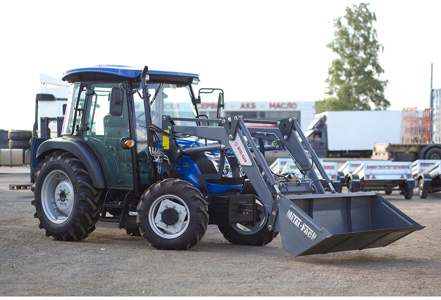 Минитрактор Solis 50 с кабиной с ПСМ, изображение 2 от магазина ТД Уралец Минитрактор Solis 50 с кабиной с ПСМ, изображение 2