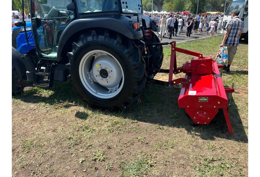 Почвофреза 1GQN-180 захват 1,75м (средний редуктор, красная, ножи 225), изображение 3