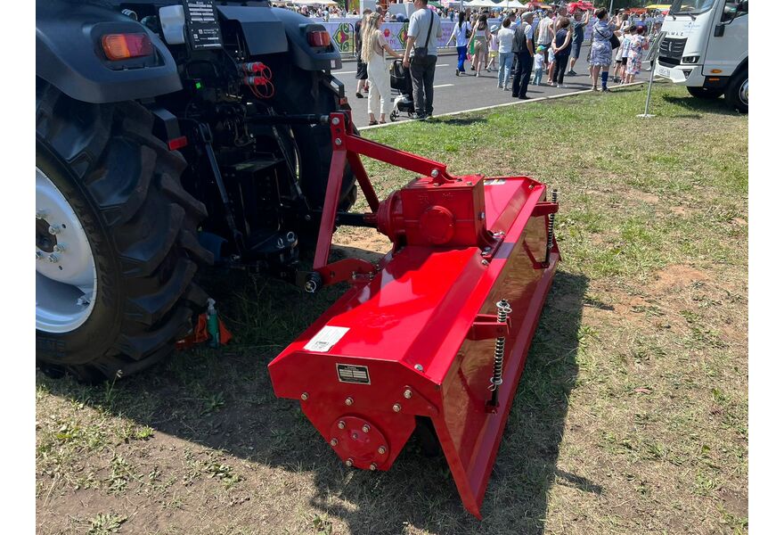 Почвофреза 1GQN-180 захват 1,75м (средний редуктор, красная, ножи 225), изображение 2