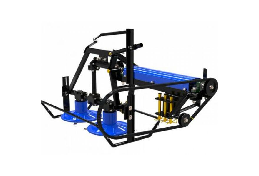 Косилка роторная задненавесная к минитрактору, изображение 9