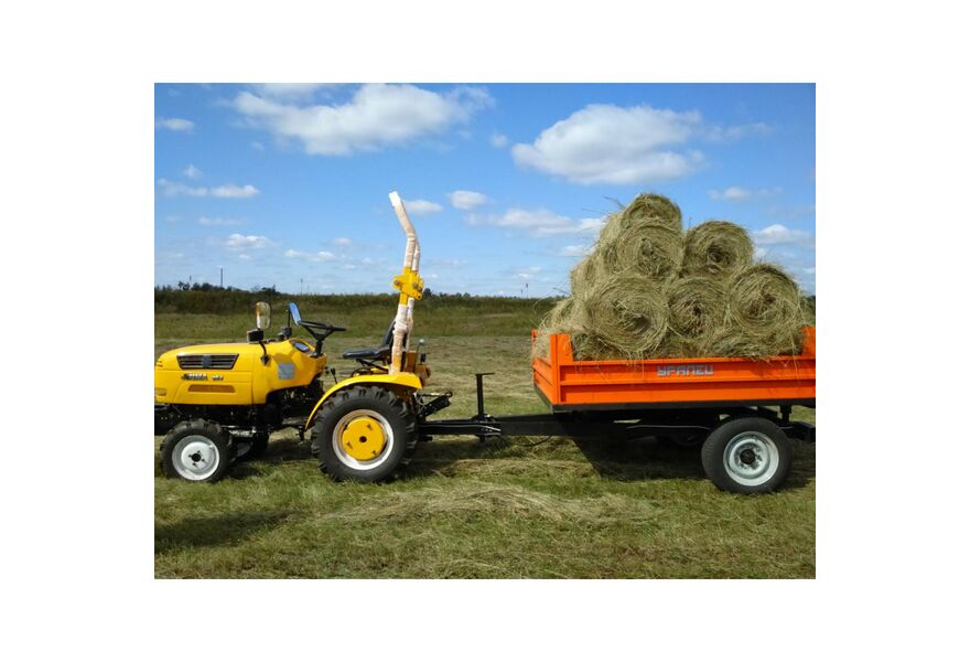 Полуприцеп-самосвал 1.5 тонн с ПТС, изображение 4