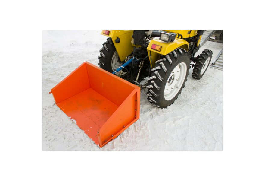 Кузов задненавесной 1.4 м для минитрактора, изображение 3