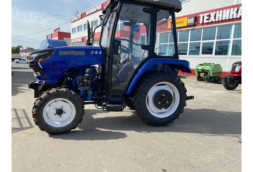 Минитрактор Русич Т-244 с кабиной, изображение 4